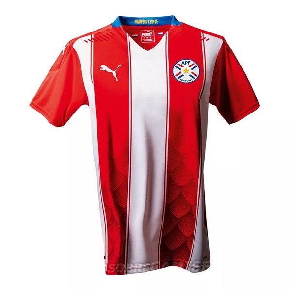 Authentic Camiseta Paraguay 1ª 2020 Rojo